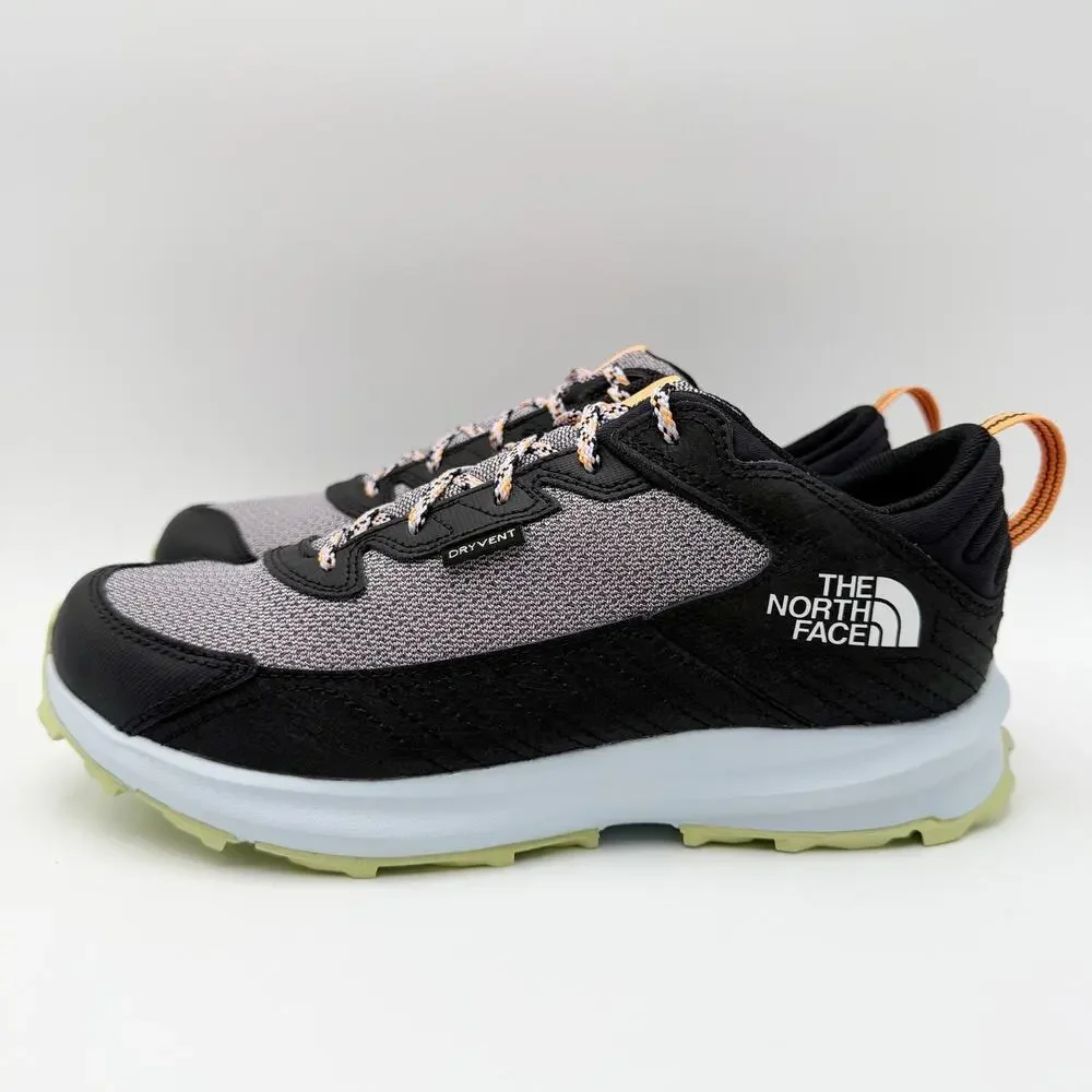 The North Face Fastpack Hiker Shoes Kids Size 7 EU 39 Black Lilac Waterproof NIB